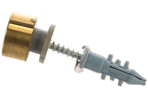 Зеркалодержатель d17 мм, золото/пакет купить в СОМ