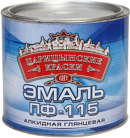 Эмаль ПФ-115 Царицынские краски, шоколад, 2.7 кг купить в СОМ