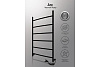 Полотенцесушитель электрический Indigo Arc (electro) 800х500 мм, черный муар, универсальный купить в СОМ