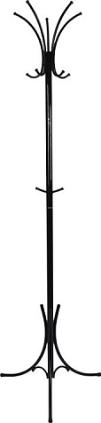 Вешалка напольная Корона 630х630х1820мм черная купить в СОМ