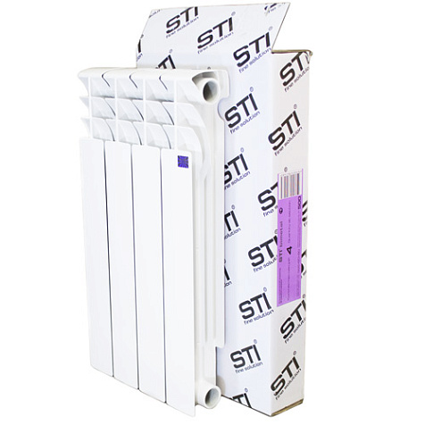 Радиатор биметаллический Sti 500/80 4 секций купить в СОМ