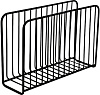 Салфетница, матовый черный Lemax LB-14 BL купить в СОМ