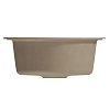 Мойка каменная Mixline ML-GM11, d500 х180 мм, врезная, бежевый купить в СОМ