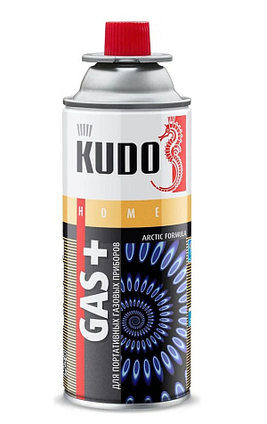Газ для портативных газовых приборов KUDO, 220гр купить в СОМ